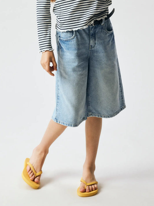 NAME IT Jeans Jorts Meisjes - Denim Short Blauw - stylng