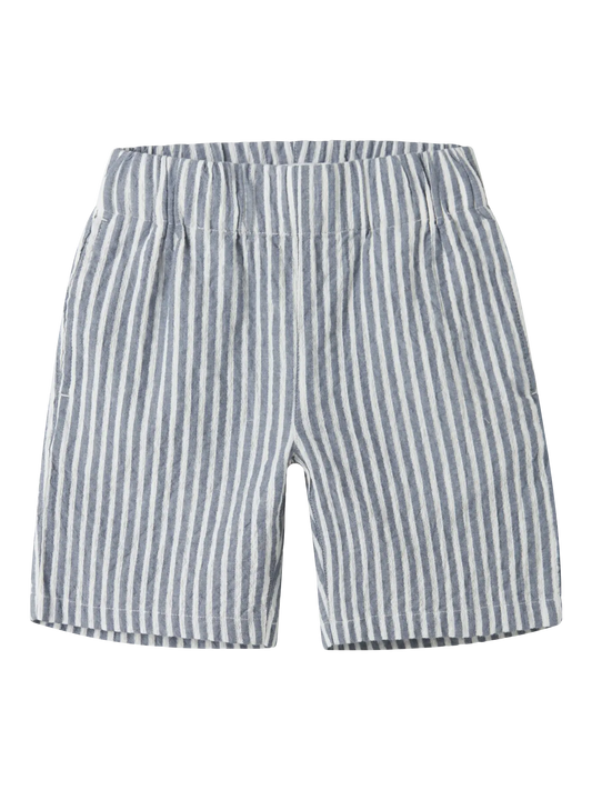 NAME IT Gestreepte Short voor Jongens - voorkant