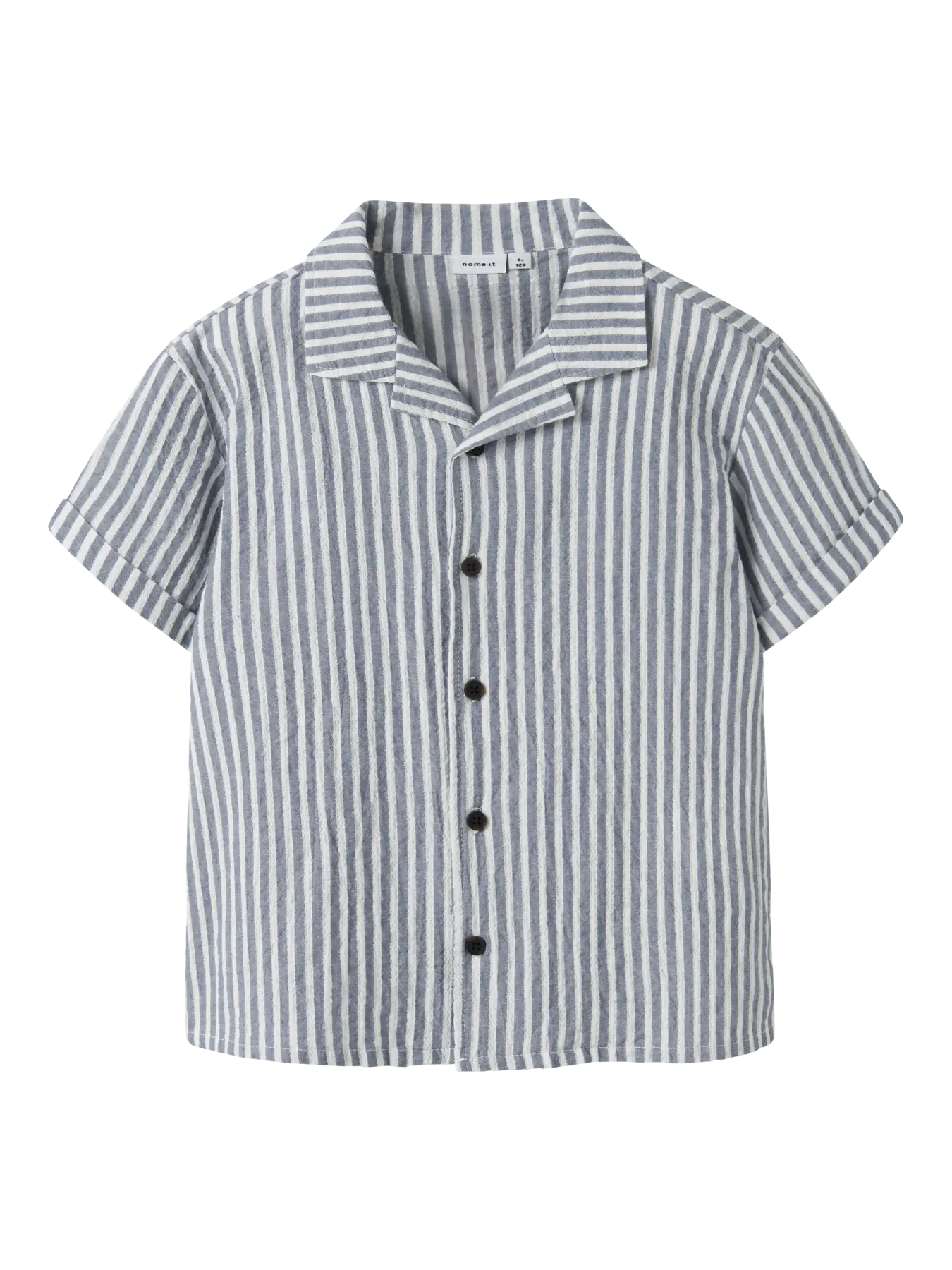 NAME IT Jongens Gestreept Shirt - voorkant