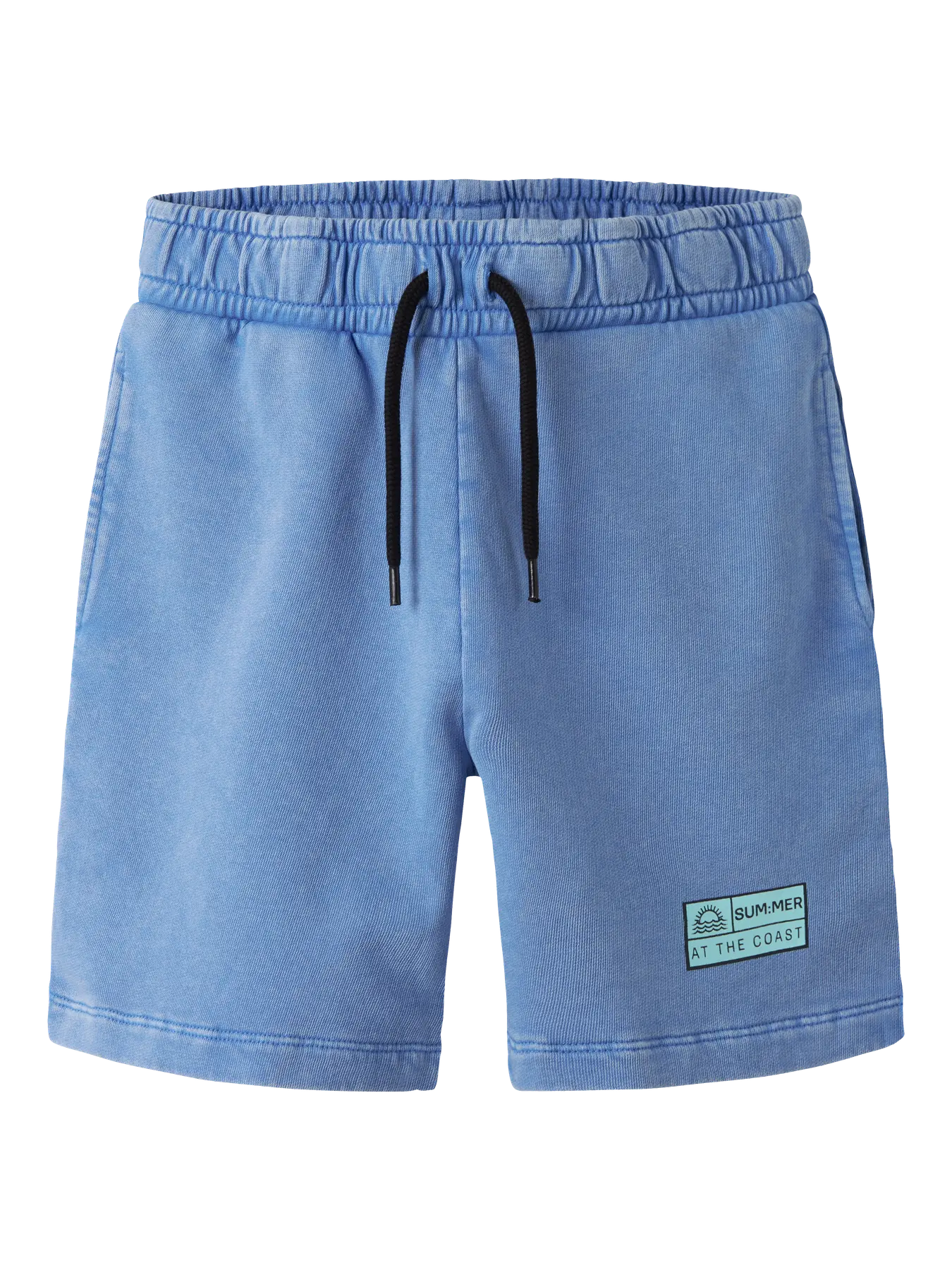 NAME IT Sweat Shorts - Palace Blue - voorkant