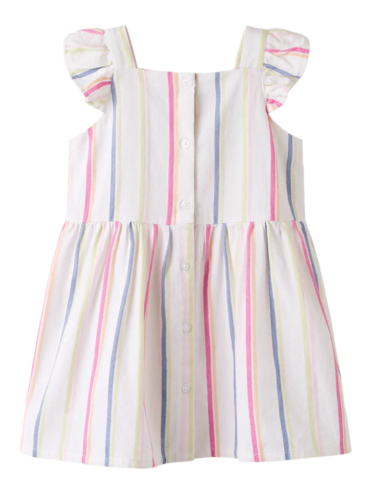 NAME IT Meisjes jurk - Strawberry Moon - voorkant