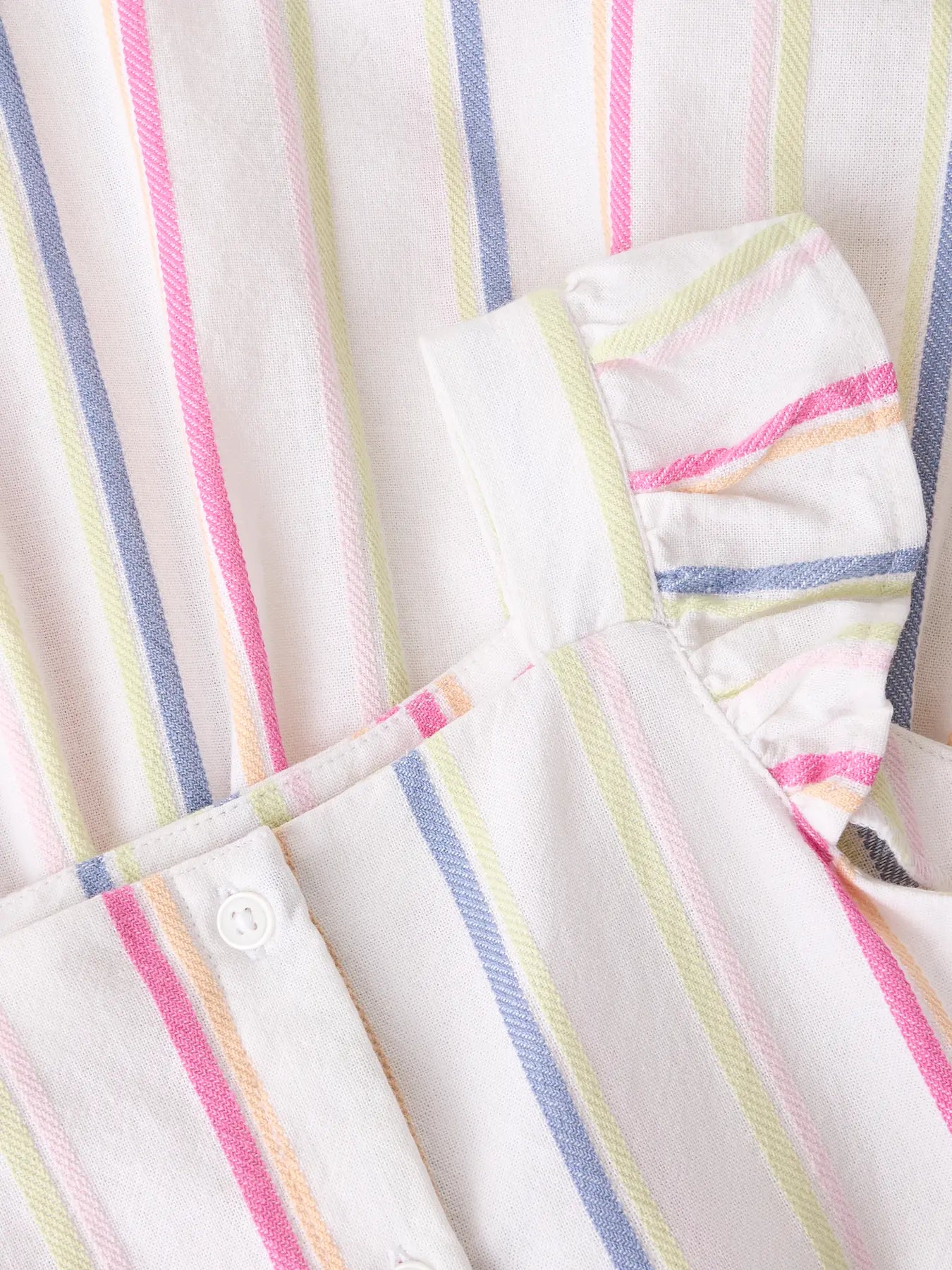 NAME IT Meisjes jurk - Strawberry Moon - detail