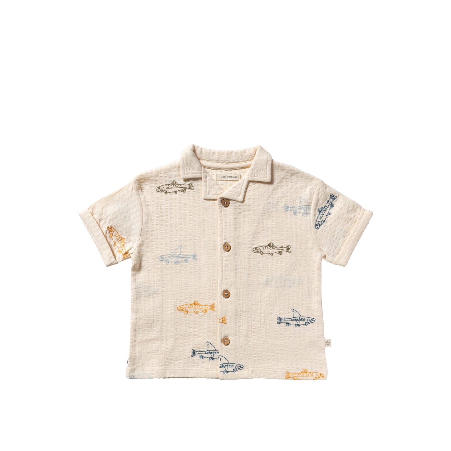 YOUR WISHES Shark Fish Loose Shirt - Jongens T-shirt met All-Over Print