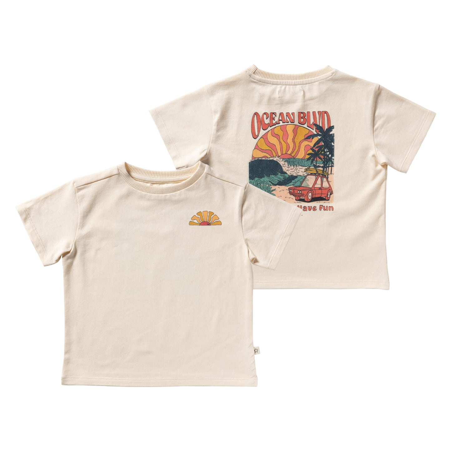 YOUR WISHES Ocean BLVD Oversized Tee