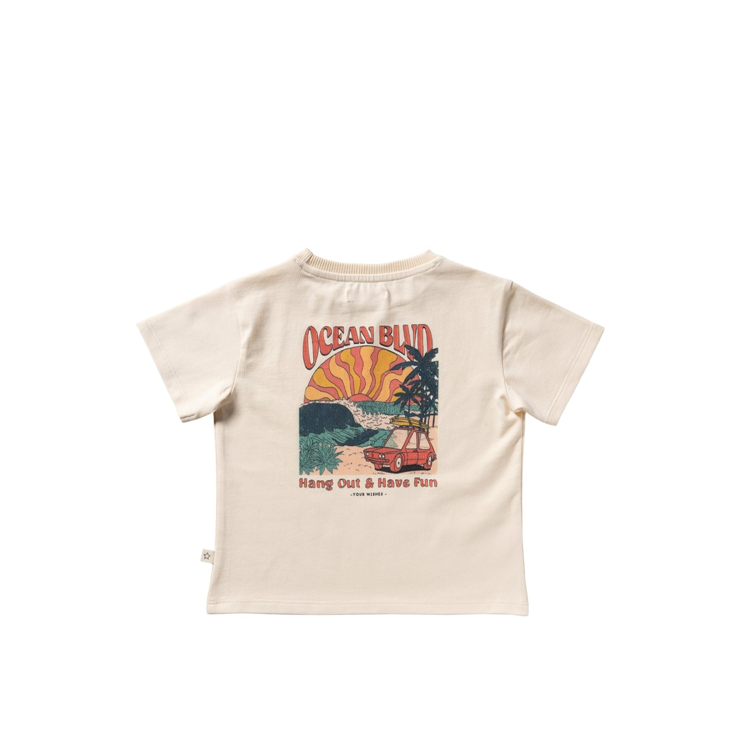 YOUR WISHES Ocean BLVD Oversized Tee