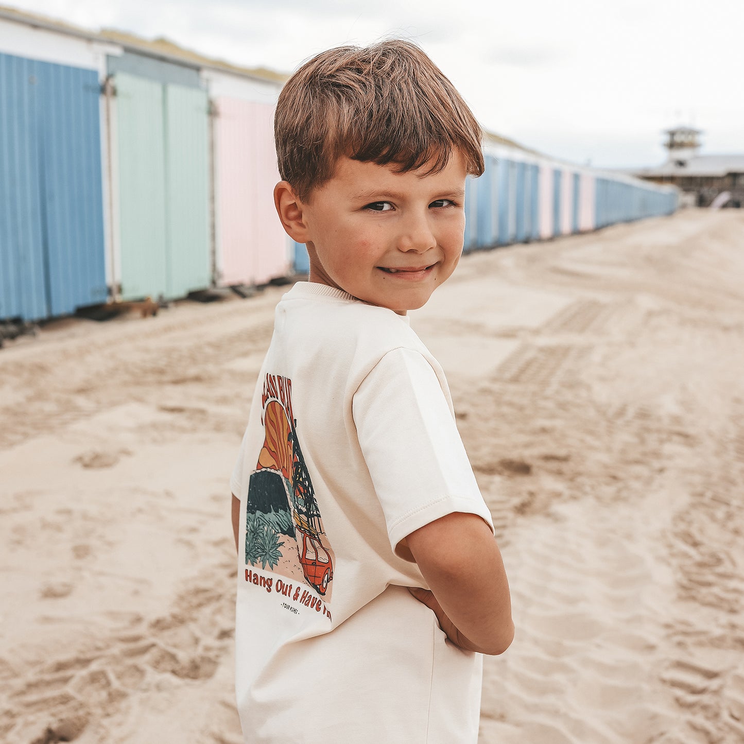 YOUR WISHES Ocean BLVD Oversized Tee