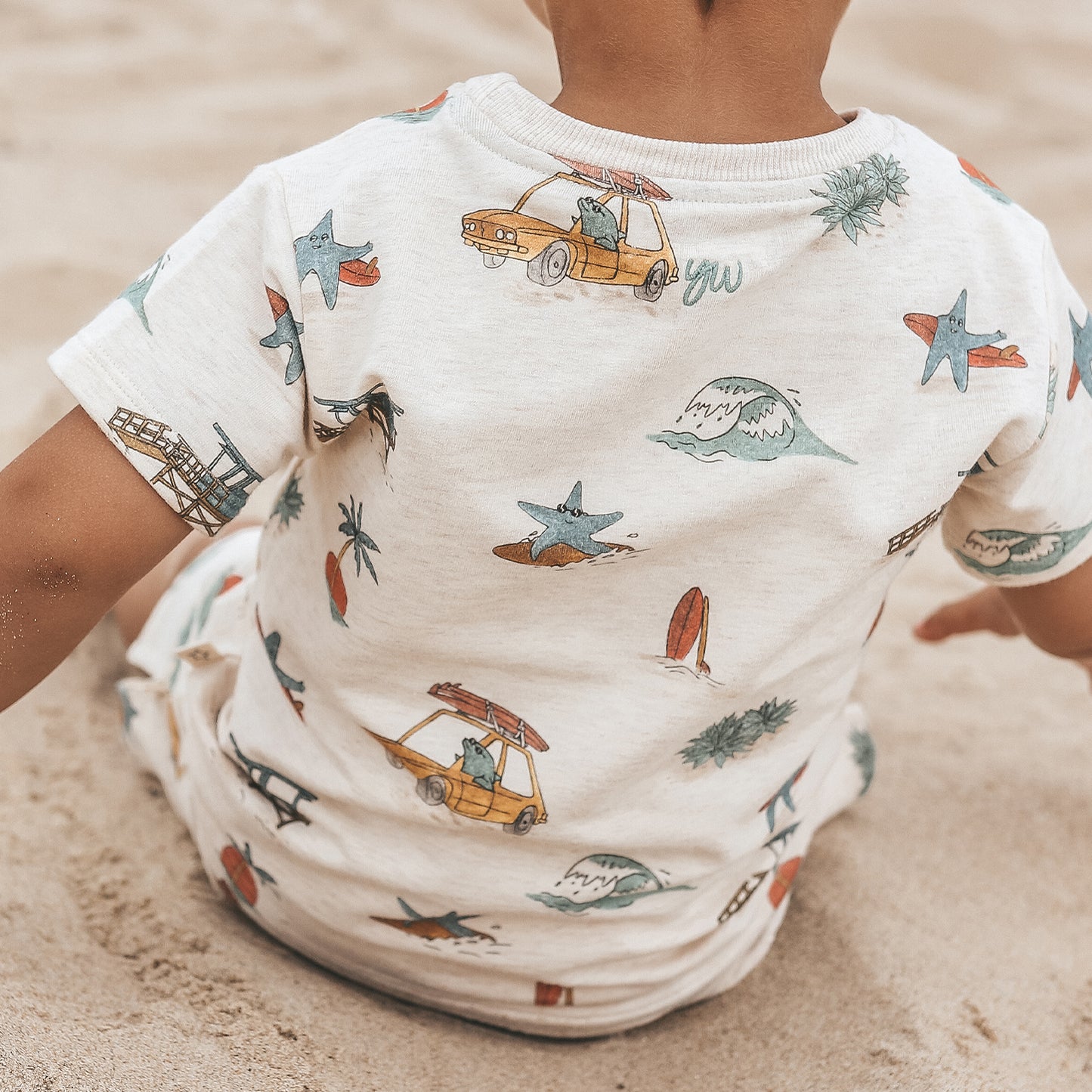 YOUR WISHES Ocean Life Relaxed Tee - Jongens T-shirt