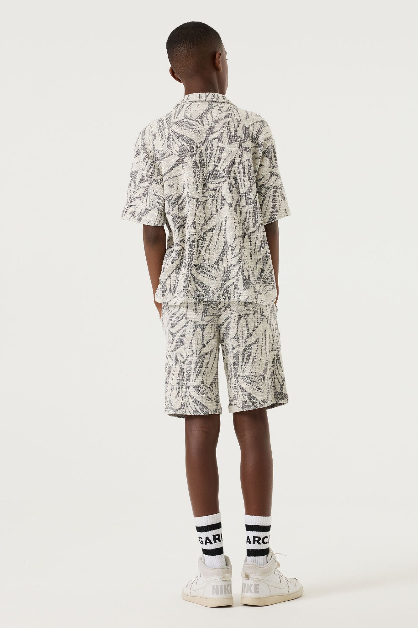 GARCIA Jongens Short Dark Grey – Comfortabele Tienerbroek