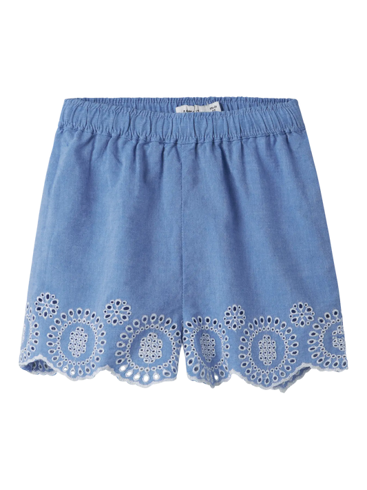 NAME IT Purple Impression Short | Meisjes