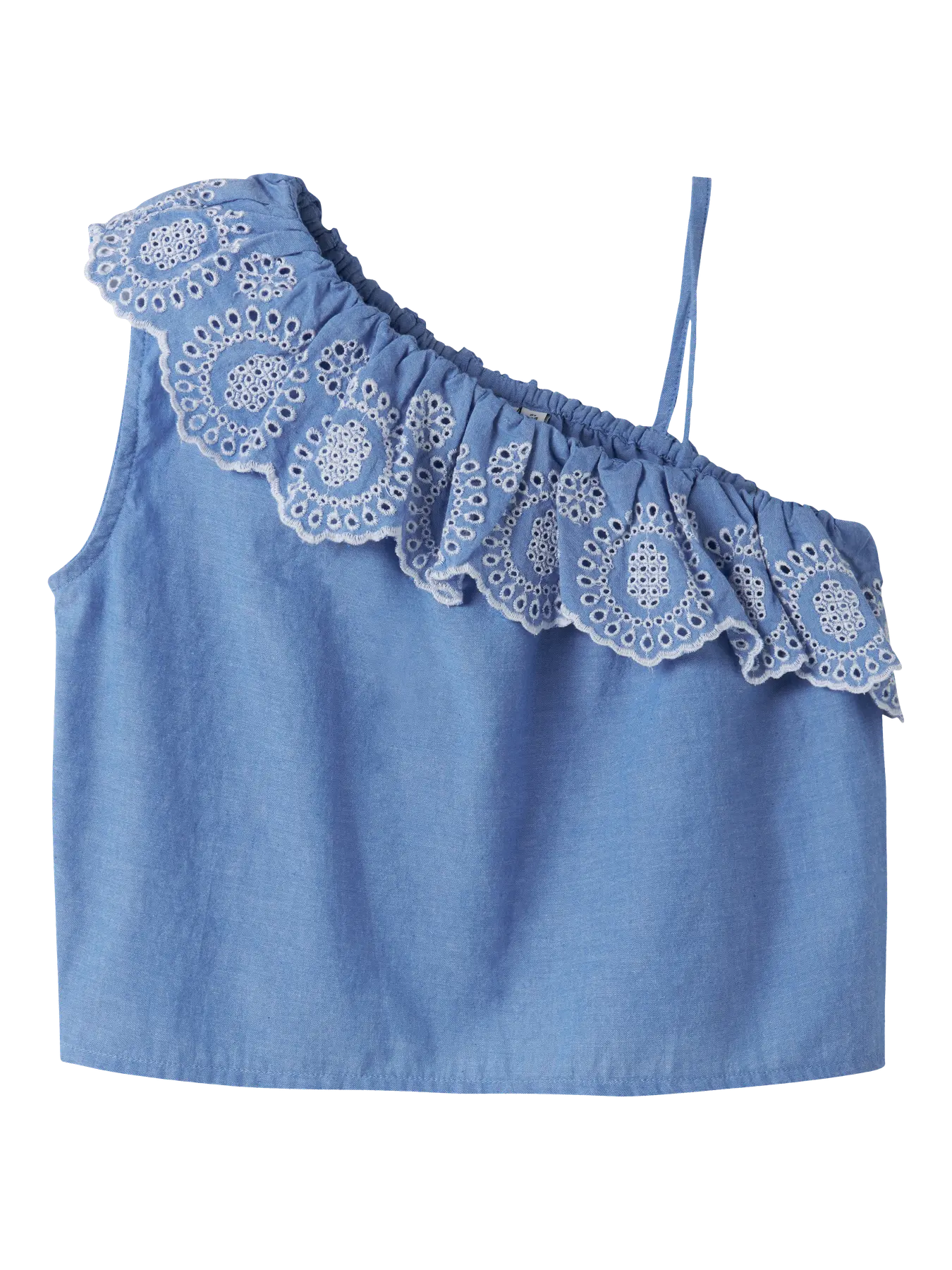 Name It Purple Impression Offshoulder Top - Meisjes