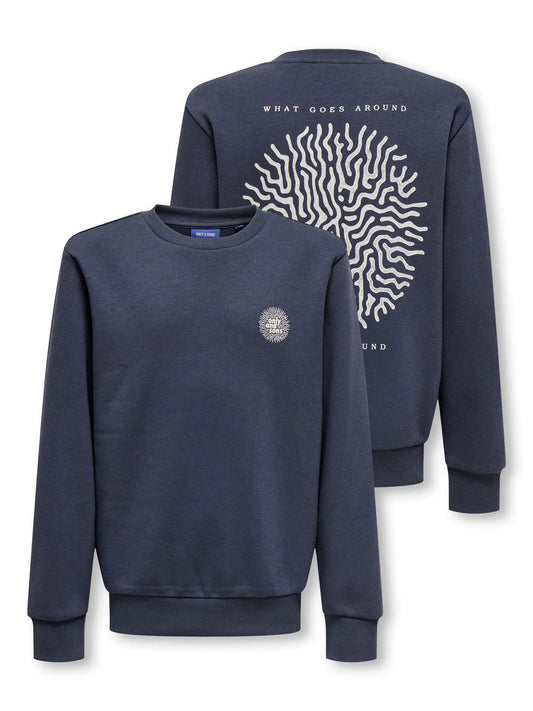 ONLY Sweater Ceres Blue Nights - Zachte Trui voor Jongens