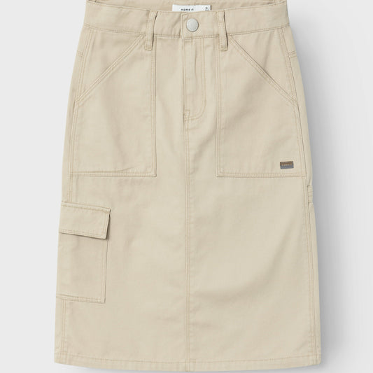 LANGE ROK BEIGE