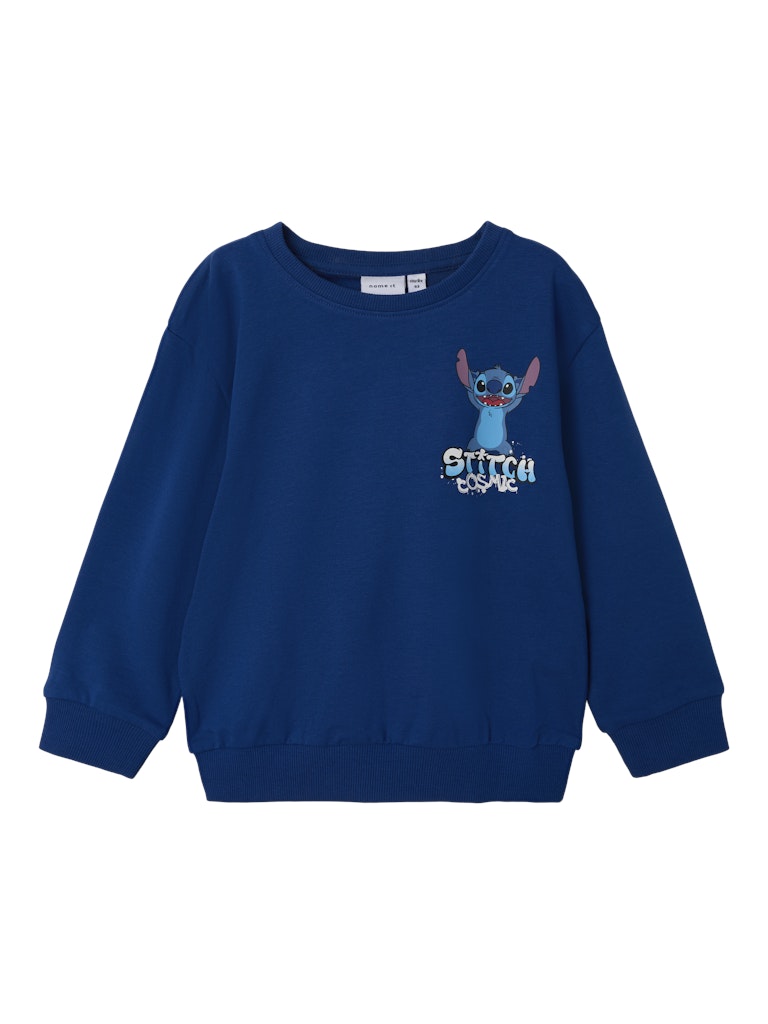 STITCH SWEATER BLAUW