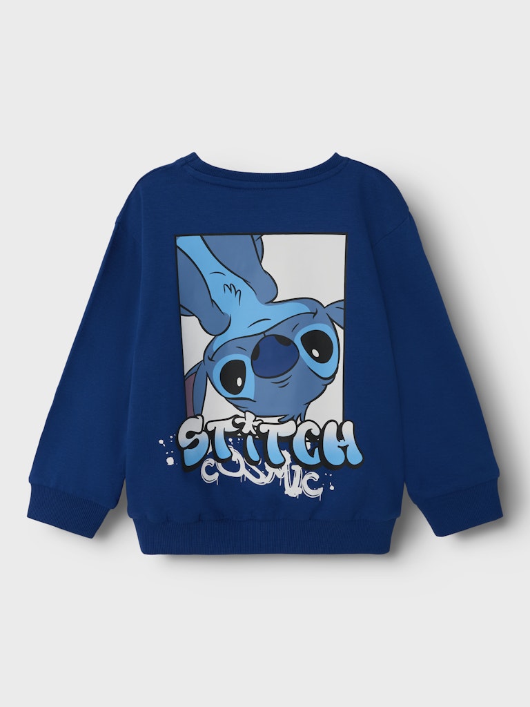 STITCH SWEATER BLAUW