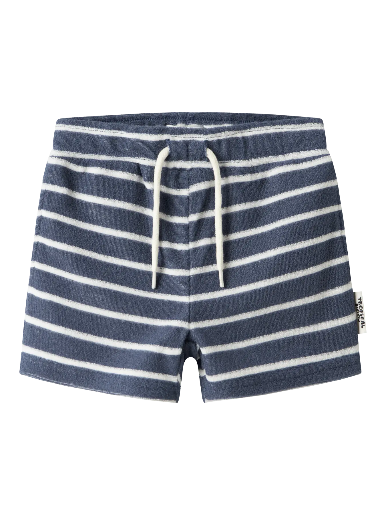 Name It Terry Shorts Badstof - Blauw Jongens - voorkant