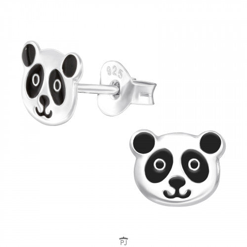 PANDA - 925 STERLING ZILVER OORSTEKERS