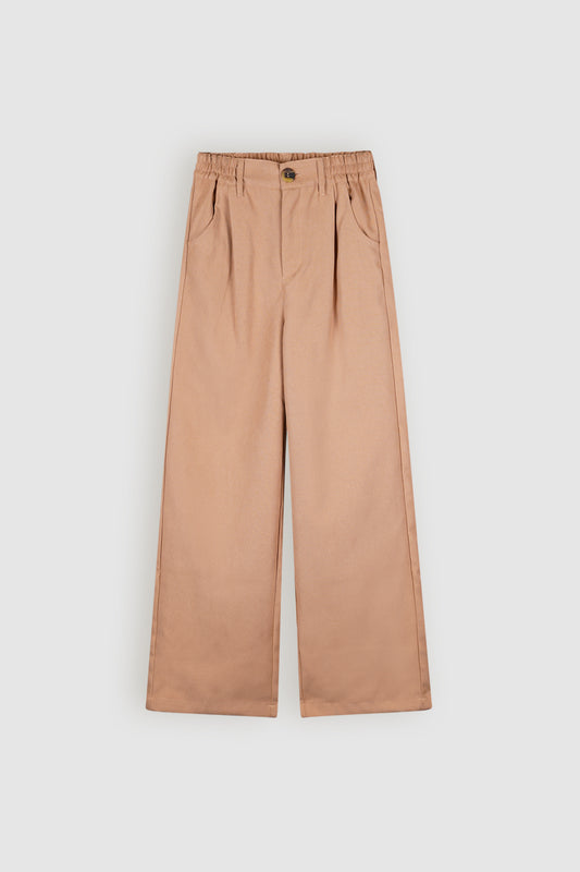 TWILL BROEK ZANDKLEUR