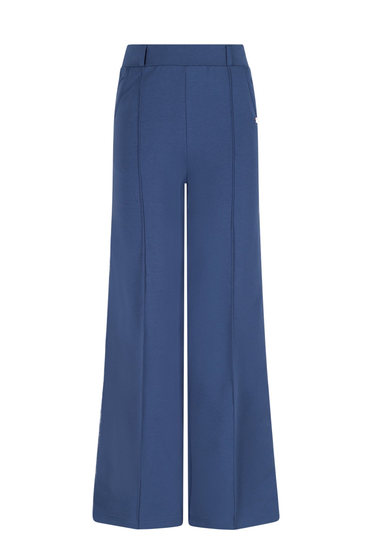 NoBell Salet Palazzo Pants in beige - wijdvallende meisjesbroek vooraanzicht