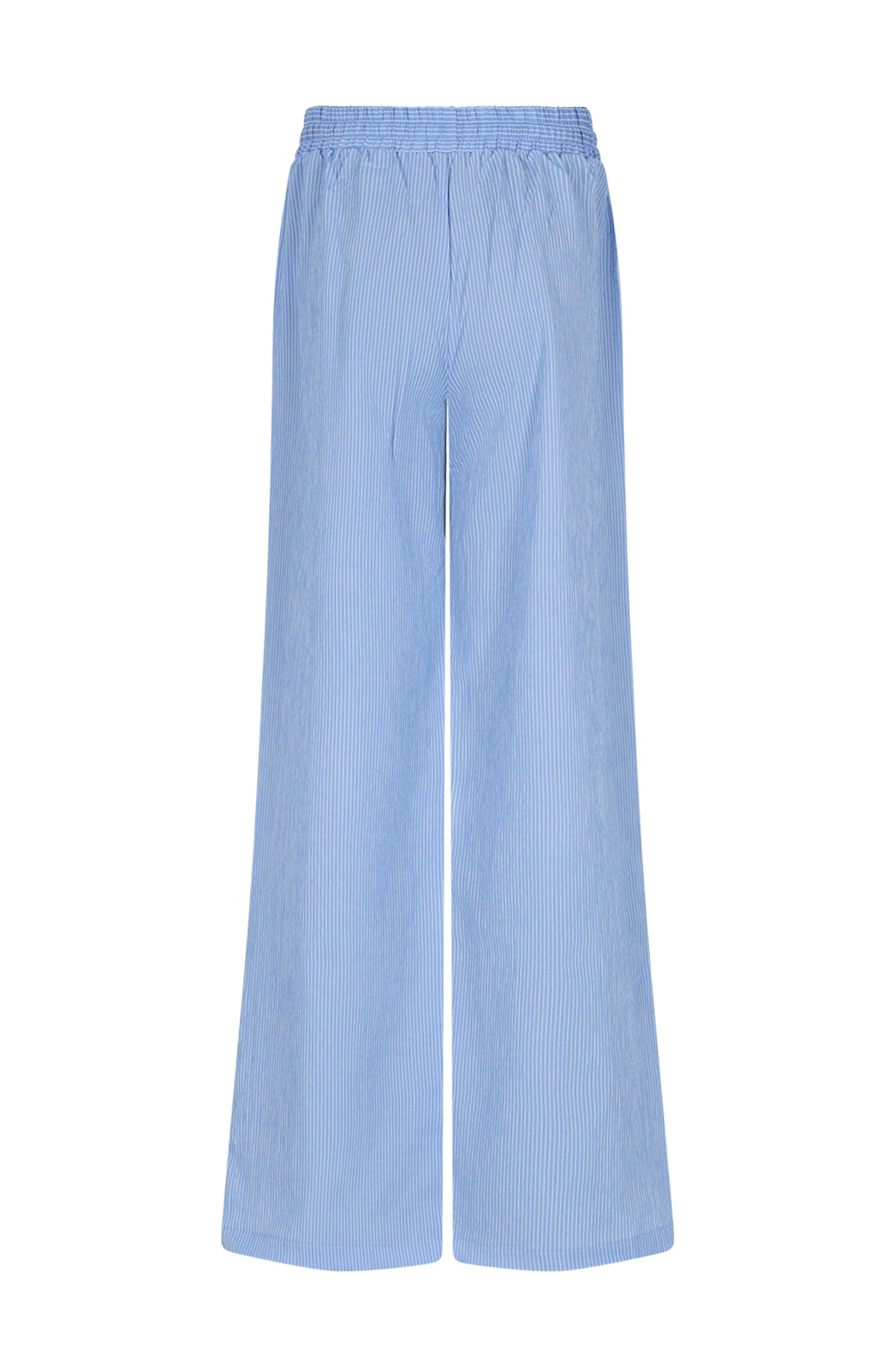 NoBell - azure blauw gestreepte broek