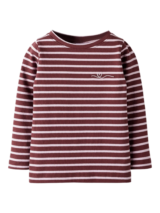 RIB LONGSLEEVE MAUVE ANDORRA