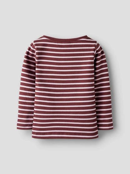 RIB LONGSLEEVE MAUVE ANDORRA