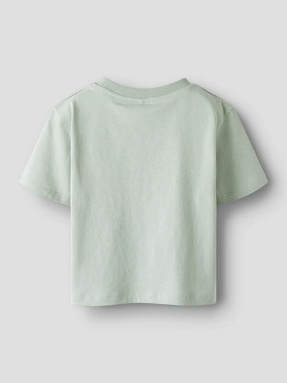 T-SHIRT AQUA GRAY