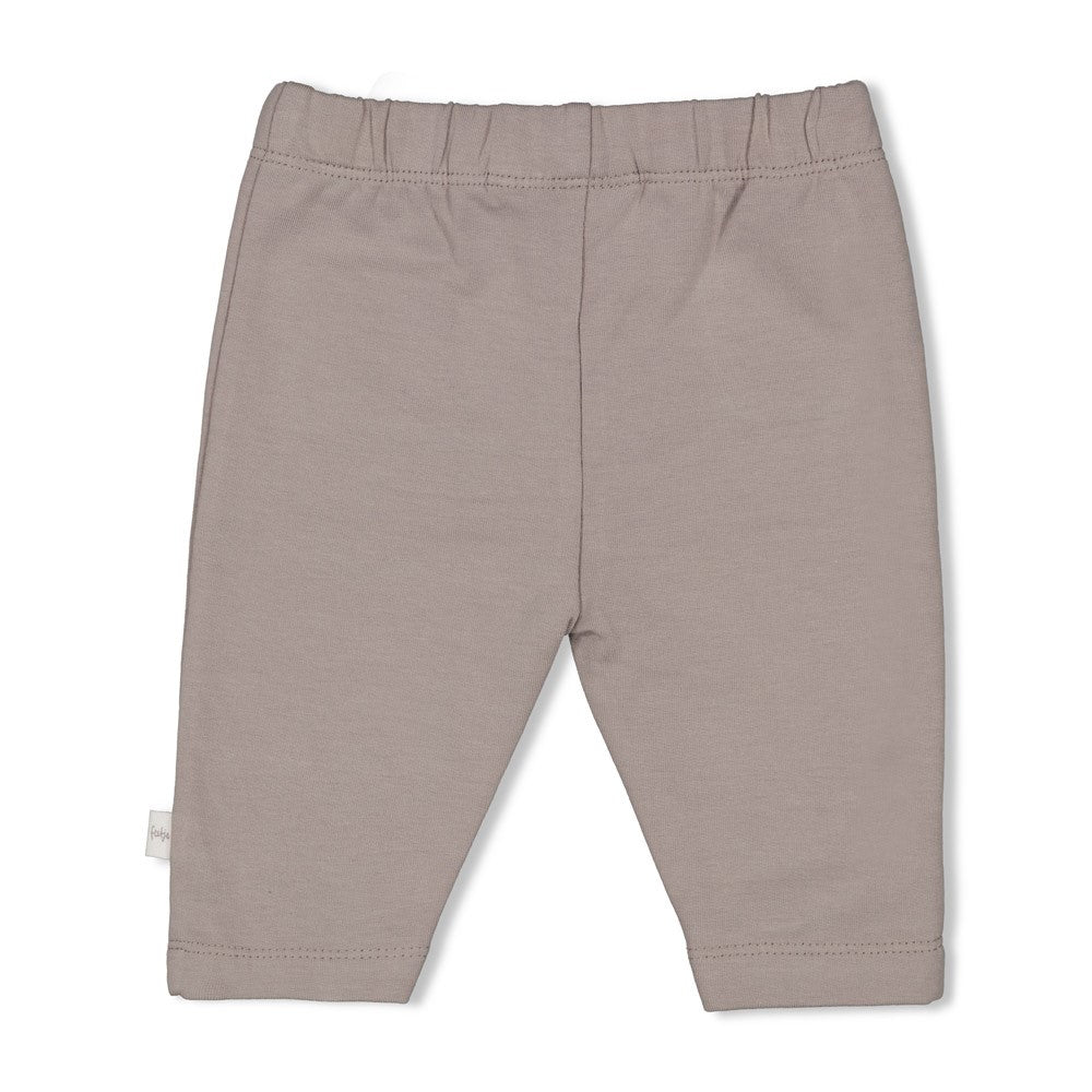Feetje Broek Sea Sweeties Grijs - Baby Broekje met Elastische Taille - achterkant
