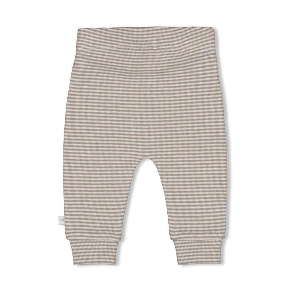 Feetje Broek Rib met Streep Sea Sweeties - Baby Broekje Gestreept - achterkant