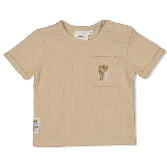 Feetje baby t-shirt met cactus print in relaxed fit uit de Sssiesta collectie