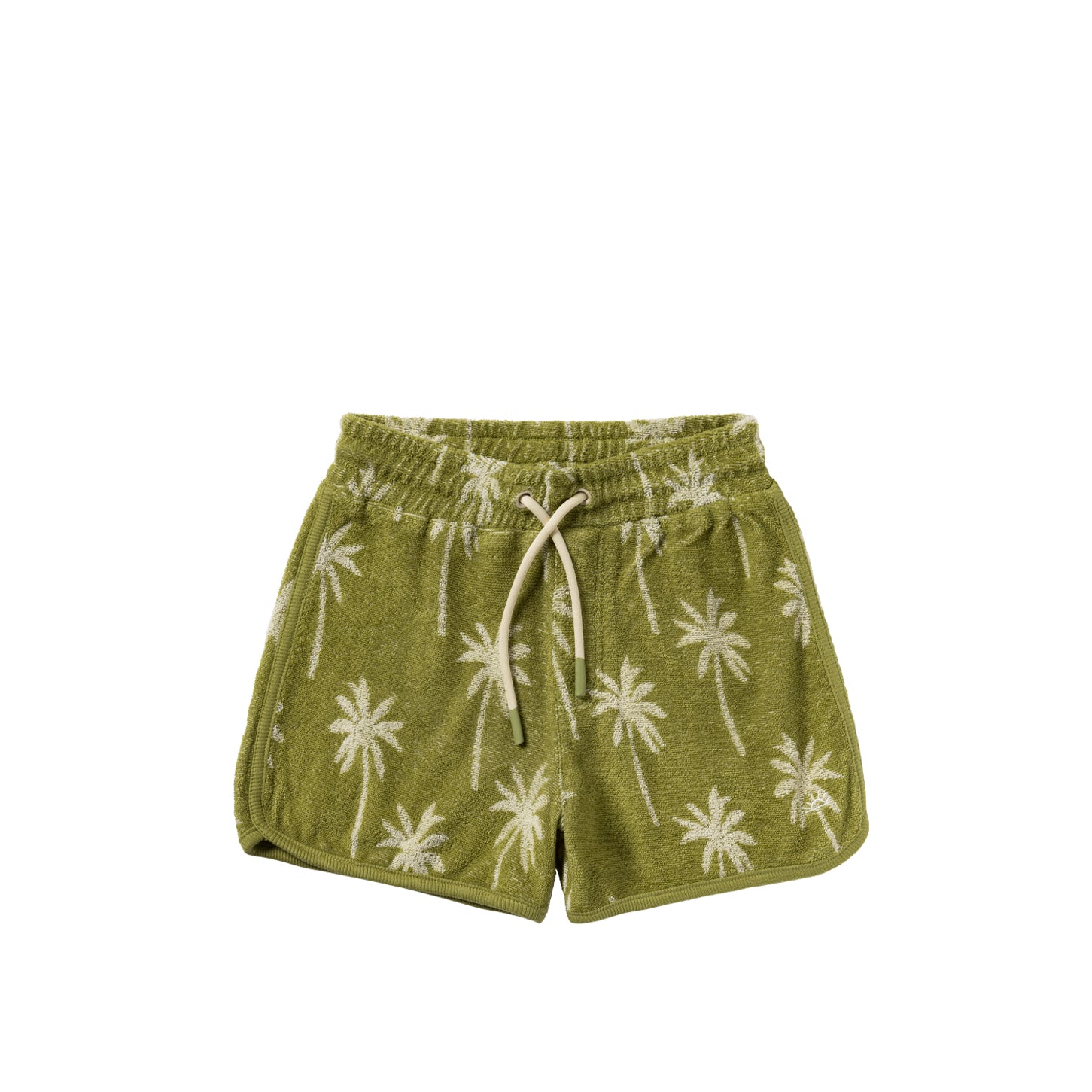 Salted Stories Beach Palm Badstof Short - Jongens - voorkant