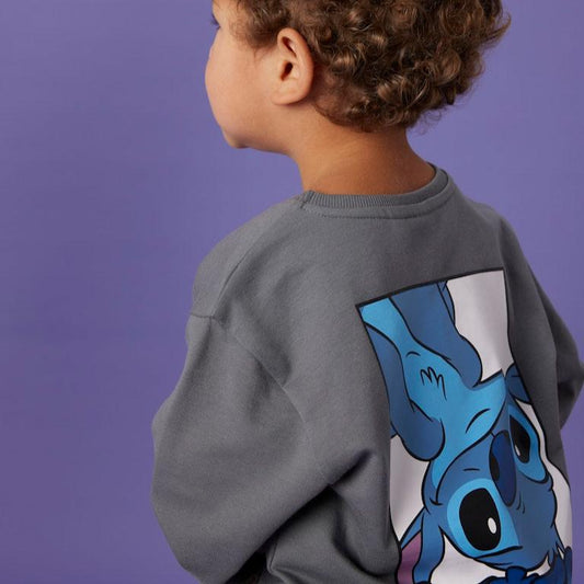 STITCH SWEATER GRIJS