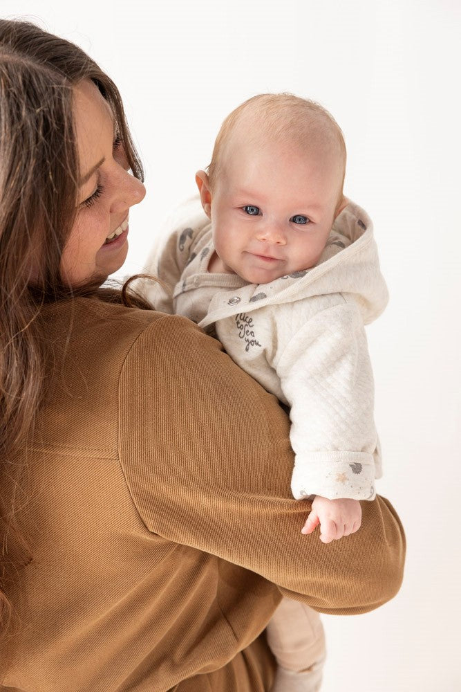 Feetje Omkeerbaar Jasje Sea Sweeties - Baby Vest met Kap - gestyled