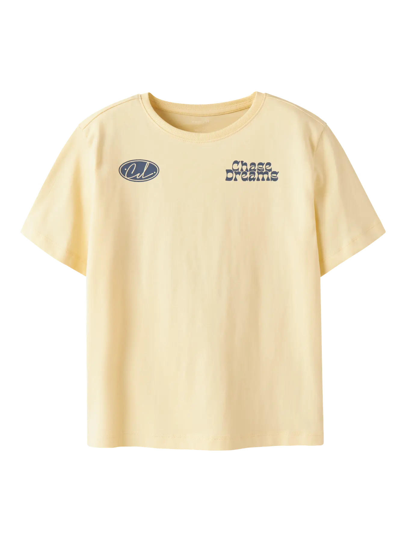 NAME IT T-shirt DEFUS - Jongens chase dreams Pear Sorbet
