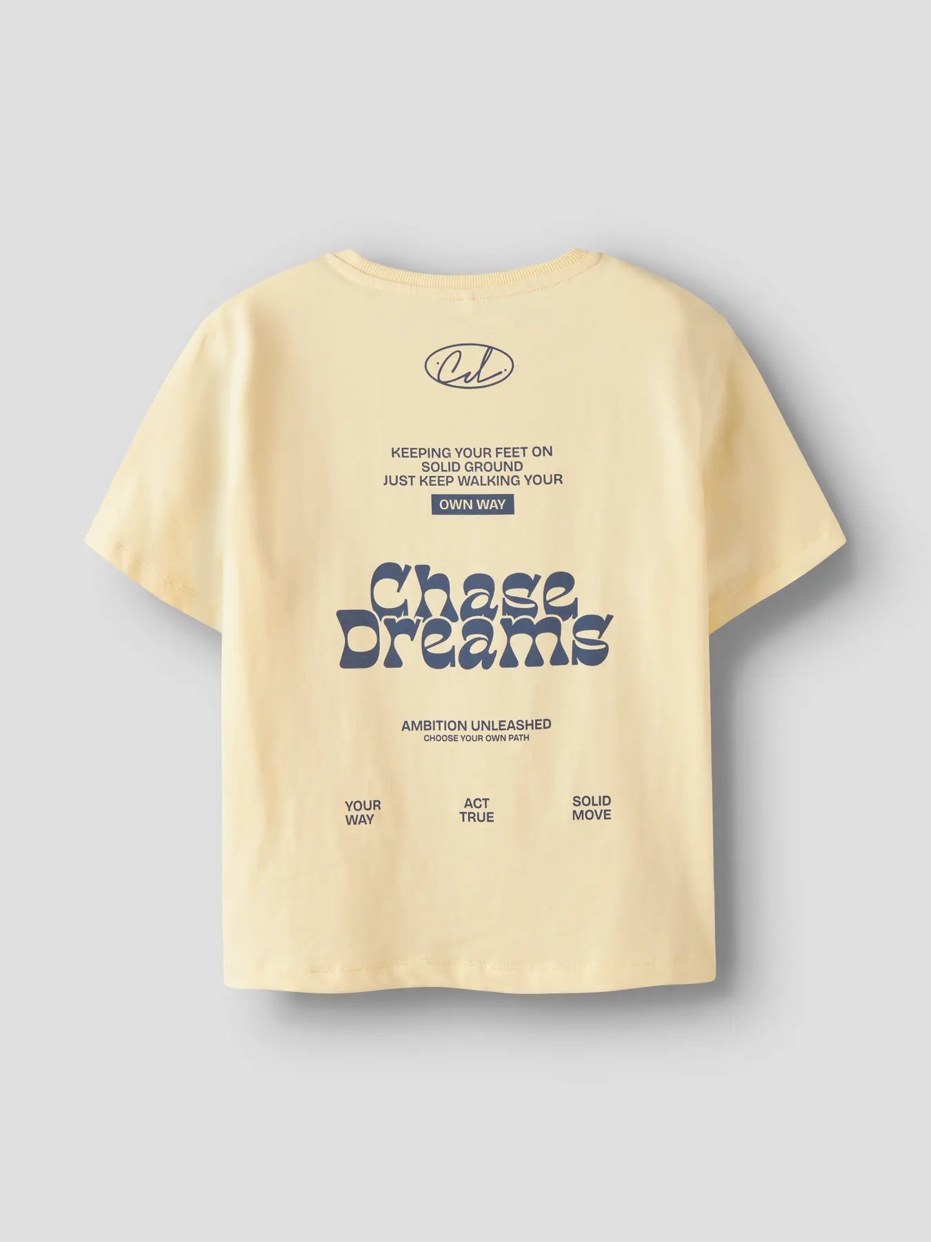 NAME IT T-shirt DEFUS - Jongens chase dreams Pear Sorbet
