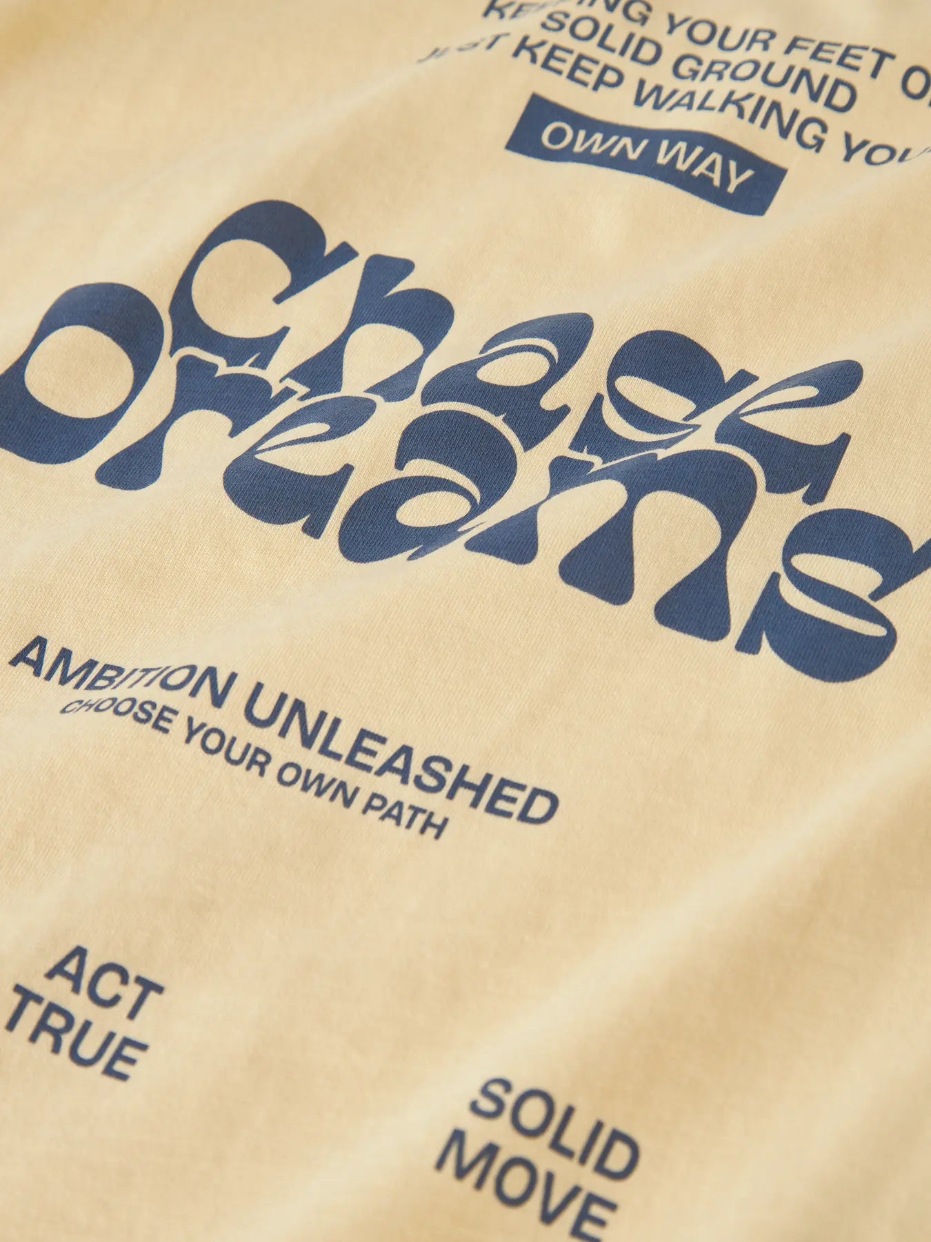 NAME IT T-shirt DEFUS - Jongens chase dreams Pear Sorbet