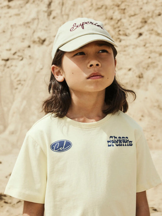 NAME IT T-shirt DEFUS - Jongens chase dreams Pear Sorbet