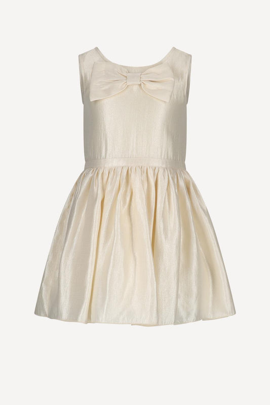 Feestelijke meisjes jurk met grote strik van Le Chic