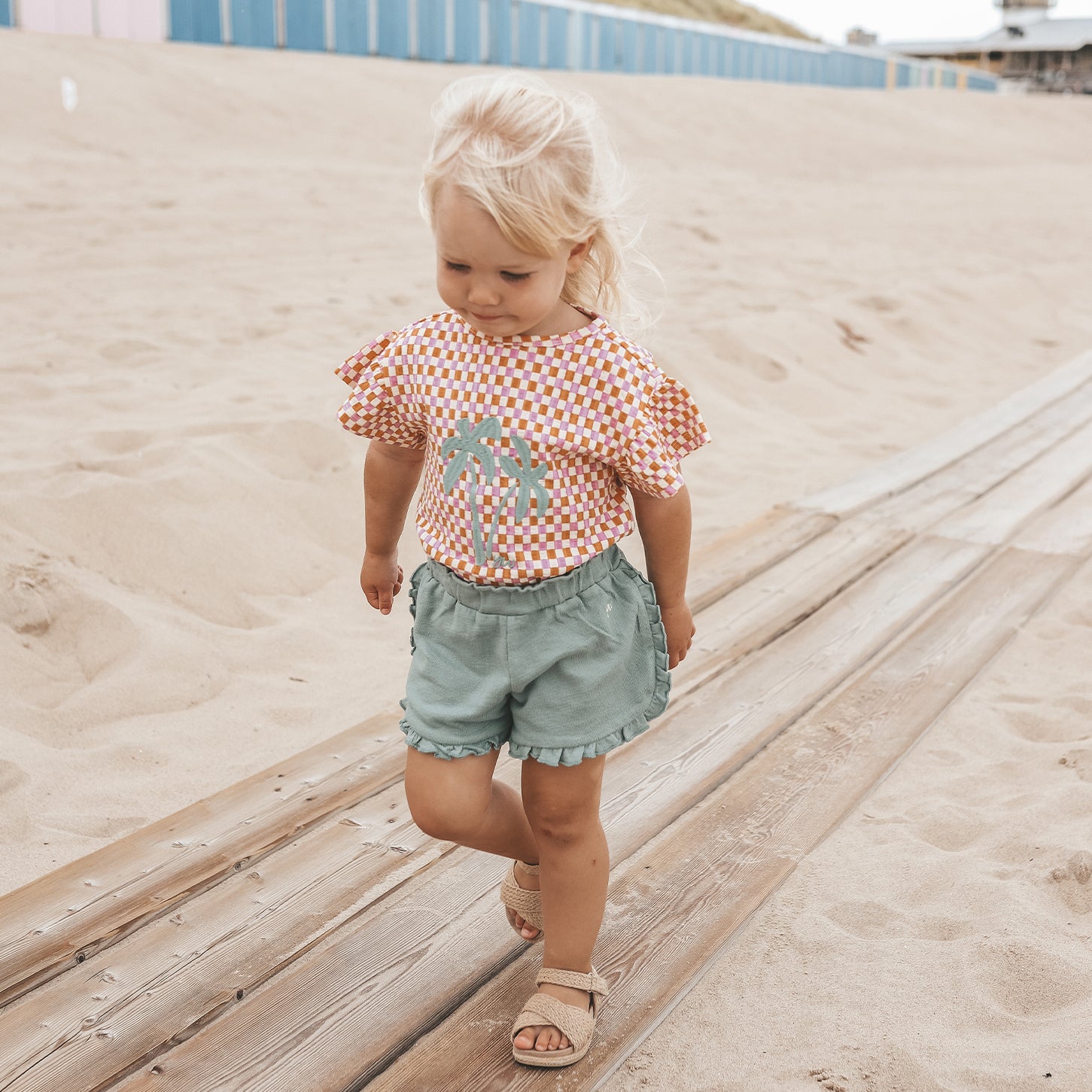 YOUR WISHES ruffle short voor meisjes - comfortabele zomerkleding
