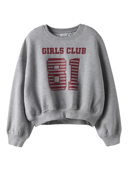 TAYA oversized sweater kort model - voorkant