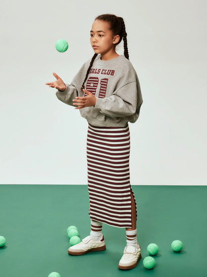 TAYA oversized sweater kort - styling voorbeeld