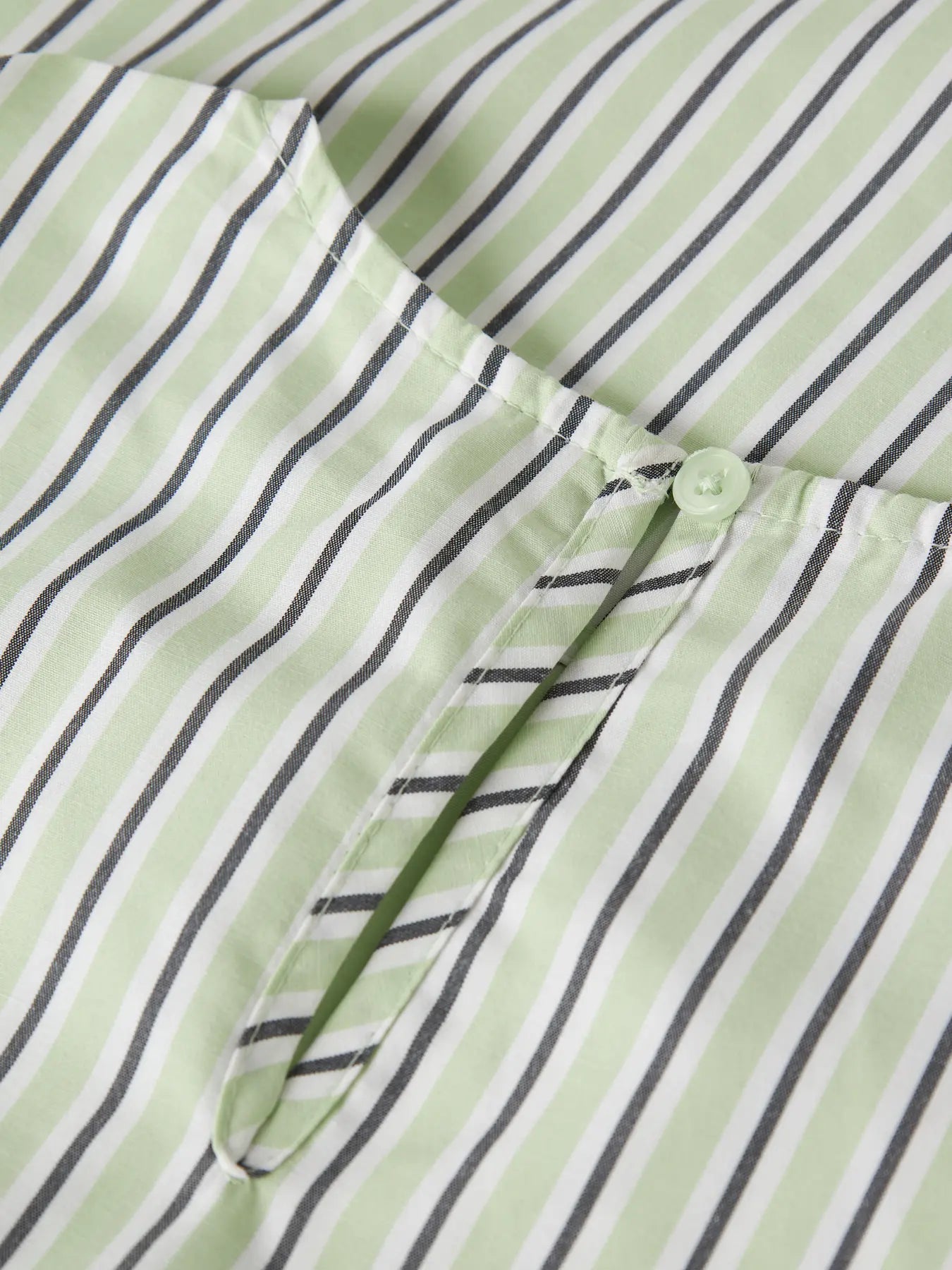 Name It Patina Green Top – Gestreept Meisjes T-shirt