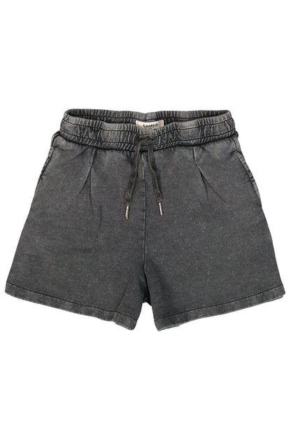 Donkergrijze joggershort