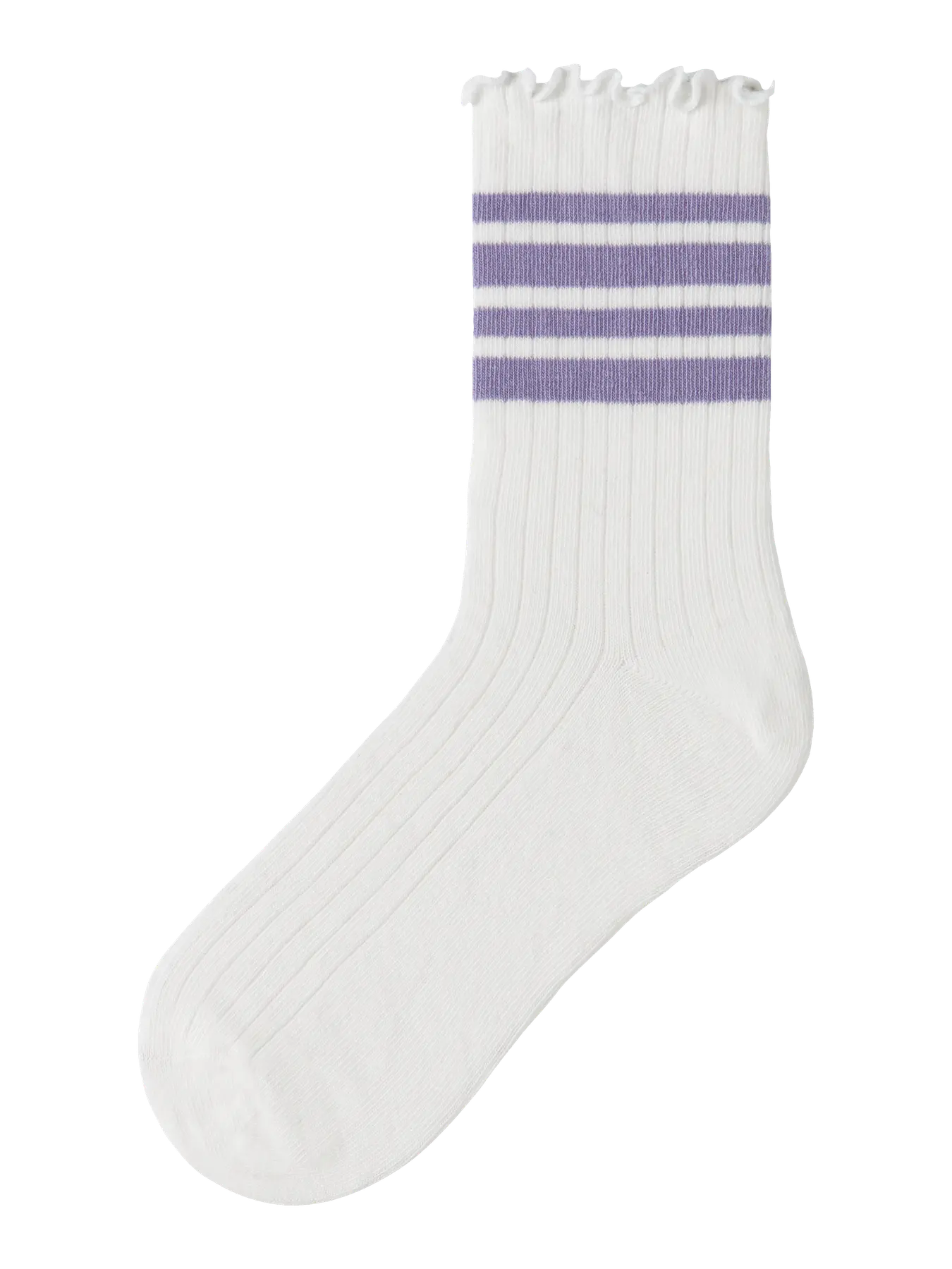 NAME IT Sille Stripe Sock - Lavender