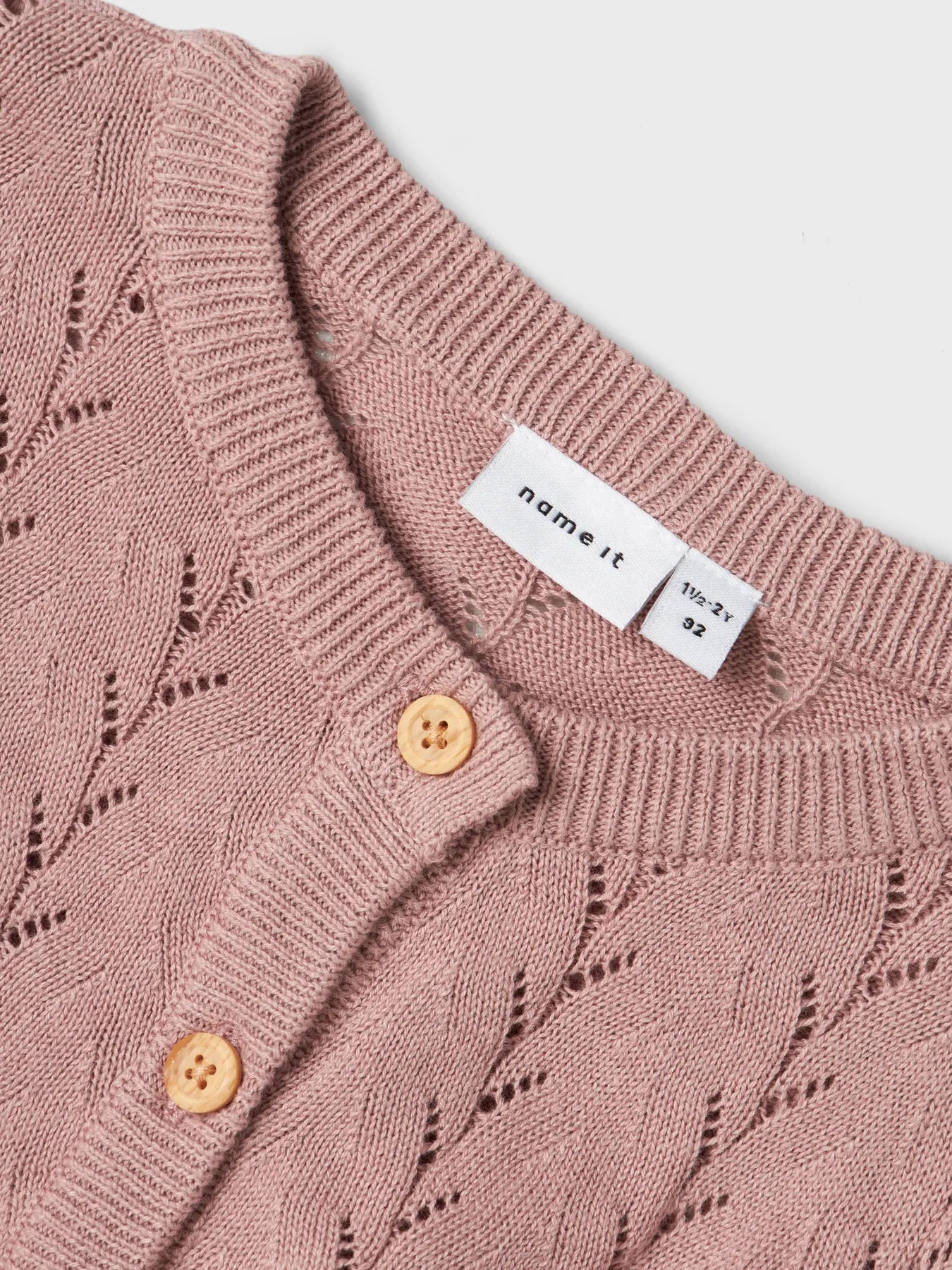 Gebreide cardigan meisjes detail knoopsluiting NAME IT