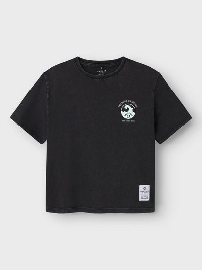 T-SHIRT NEW ADVENTURE ZWART
