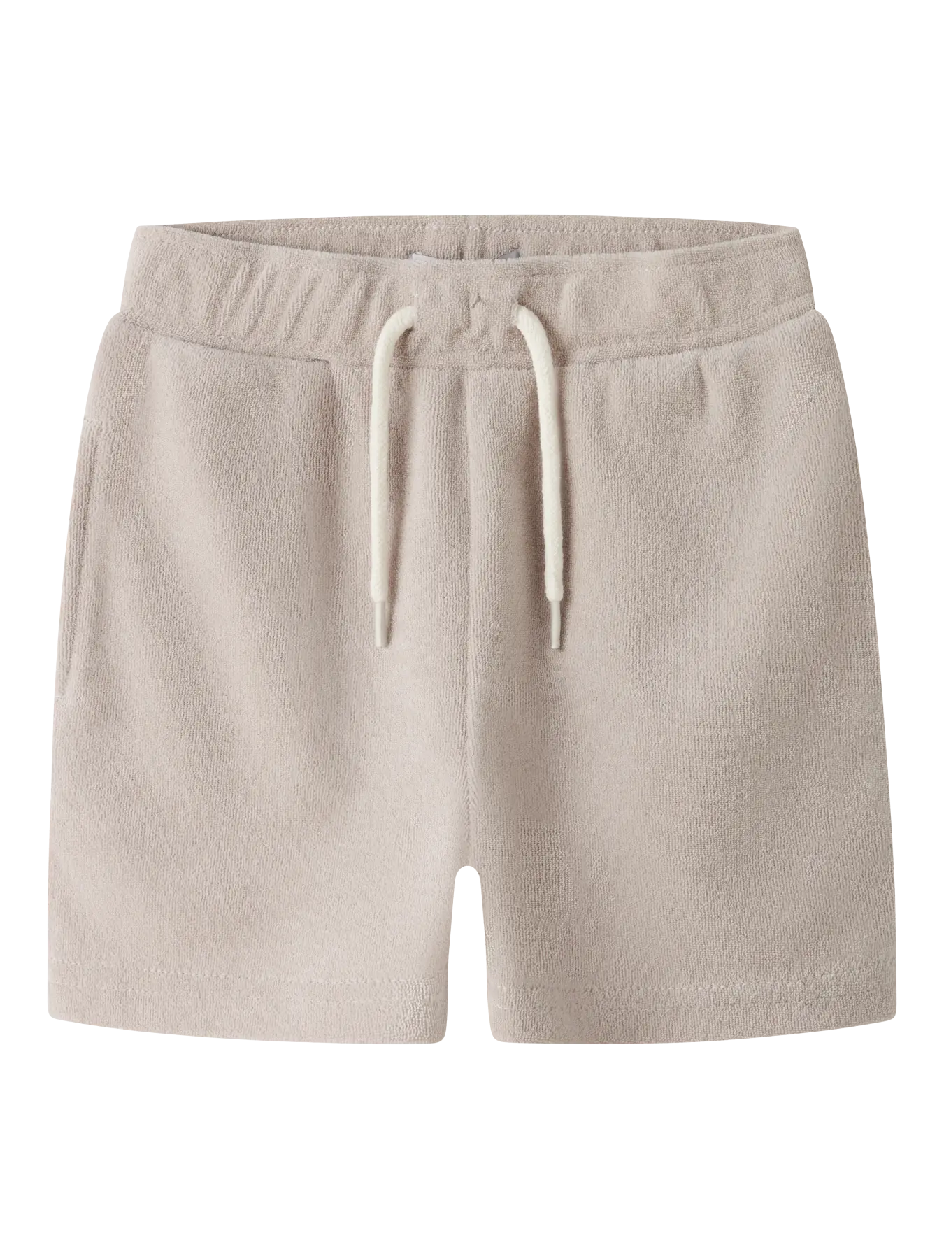 Name It Terry Shorts Badstof - Beige Jongens - voorkant