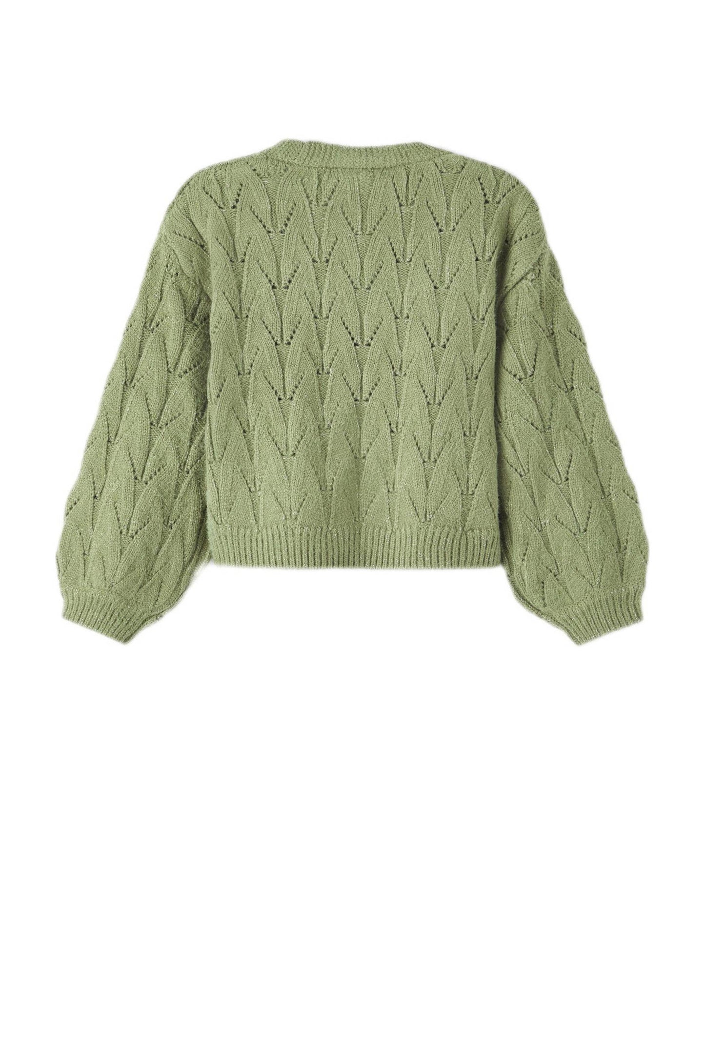 Knit trui groen