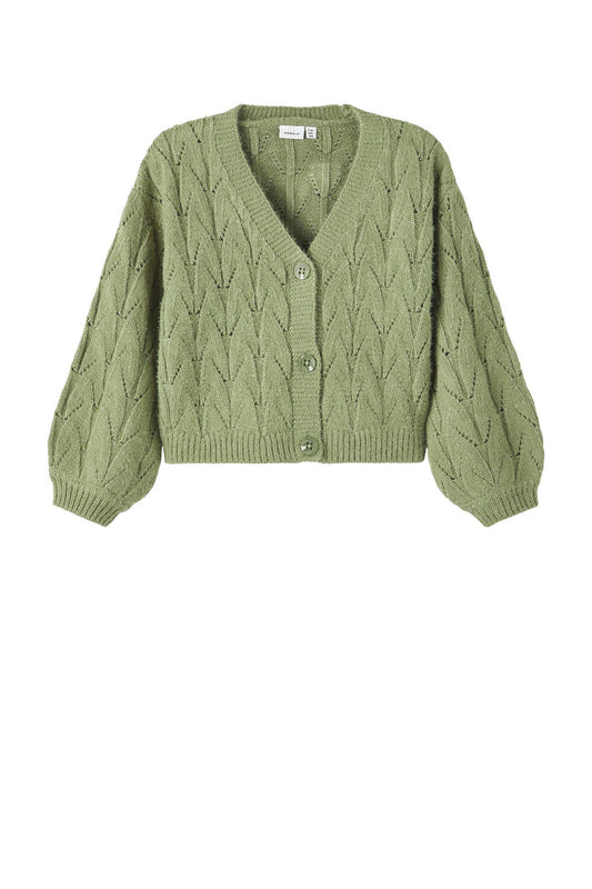 Knit trui groen