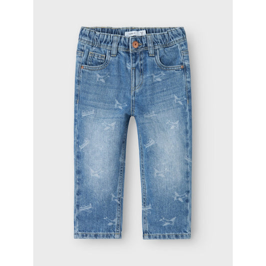Tapered jeans vliegtuig