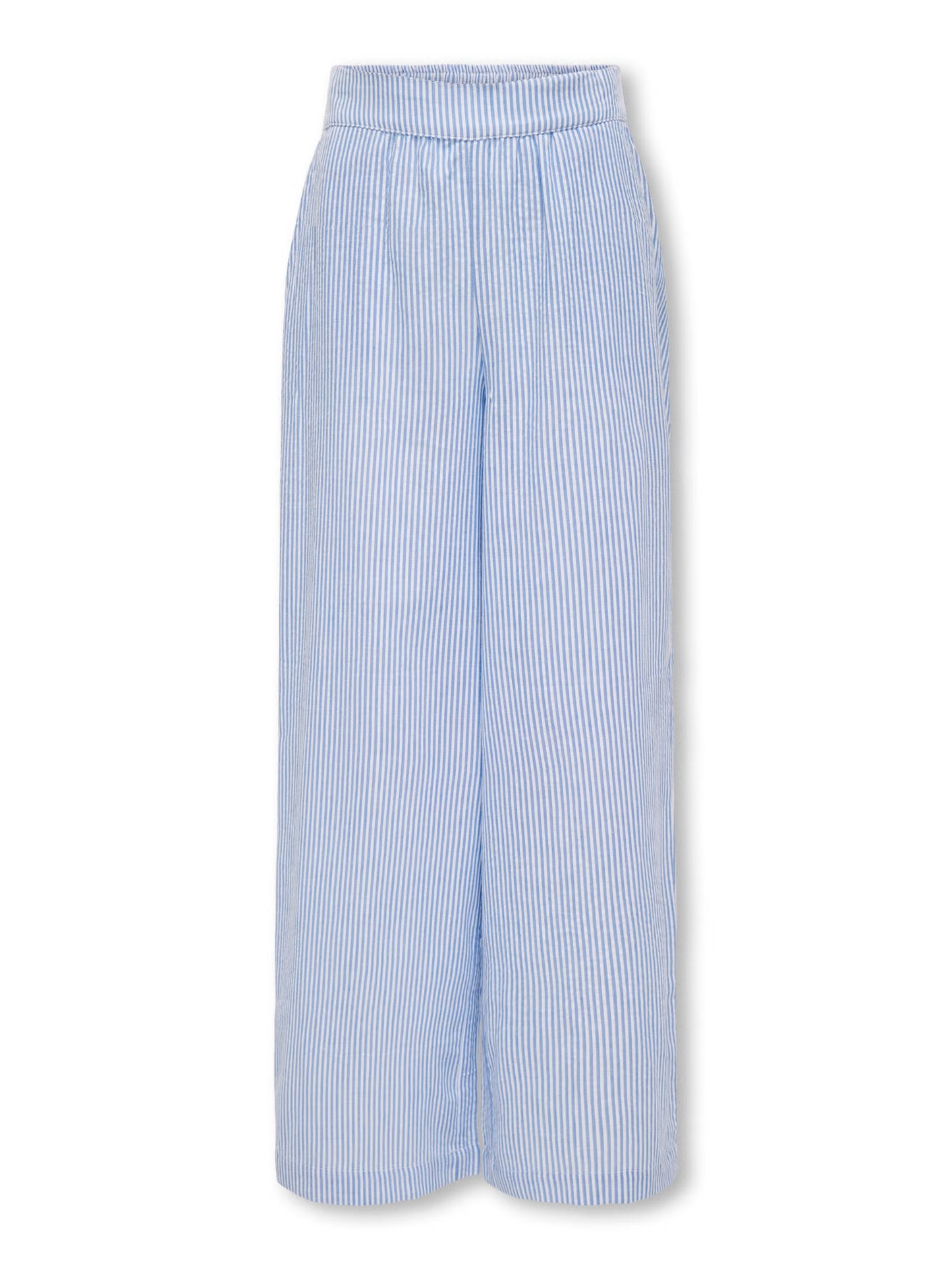 Gestreepte Broek met Elastische Taille – ONLY
